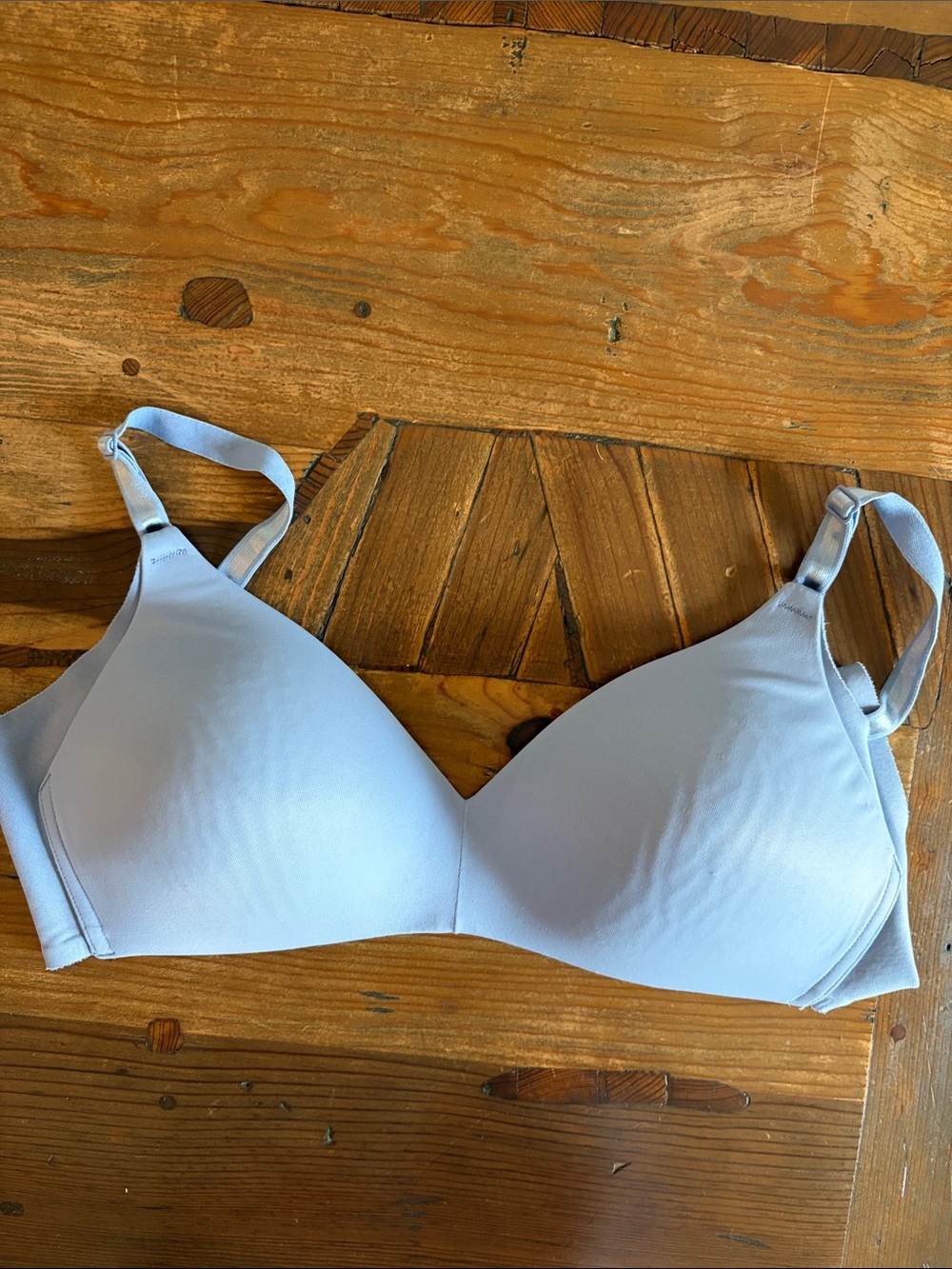 Warner's Pale Blue Wireless Molded Cup Bra